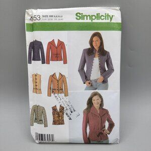 Simplicity 4953 Womens Jacket Sewing Pattern Size 6-12